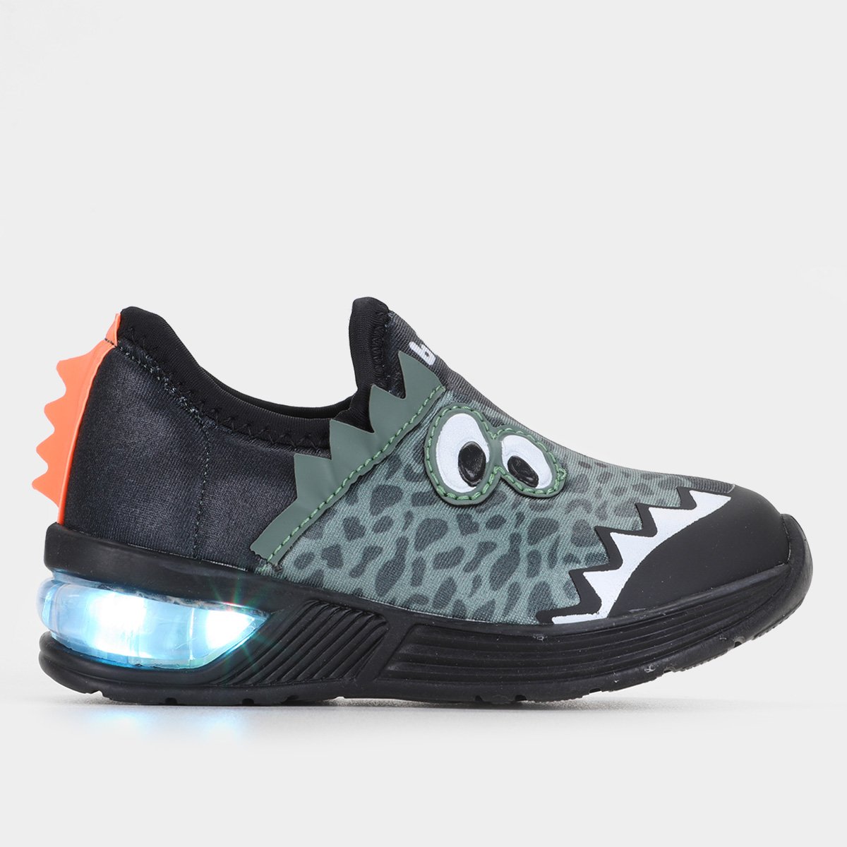 Tênis Infantil Bibi Space Wave Dino Cano Baixo com Led Menino Menor preço em Tênis Infantil Bibi Space Wave Dino Cano Baixo com Led Menino