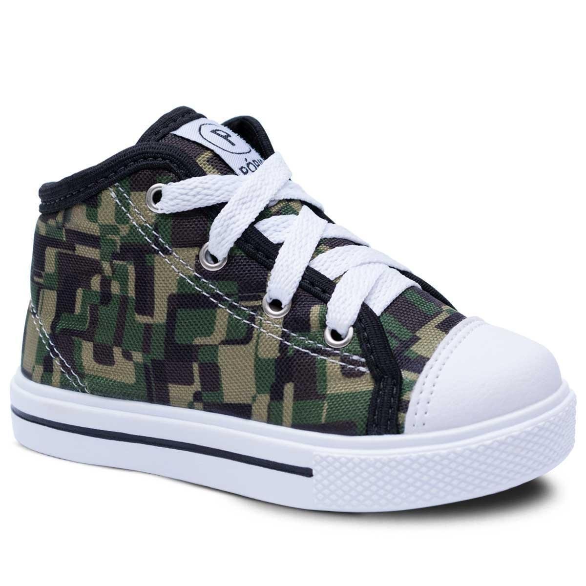 Tenis Infantil Casual Cano Alto Menina Menino Star 11.49i Menor preço em Tenis Infantil Casual Cano Alto Menina Menino Star 11.49i