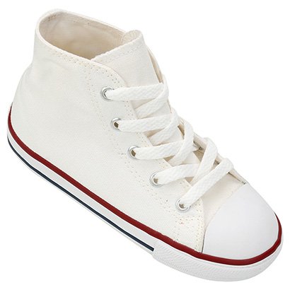 Tenis Infantil Converse All Star Chuck Taylor Hi Baby Branco Netshoes Tenis Infantil Converse All Star Chuck Taylor Hi Baby Branco Netshoes