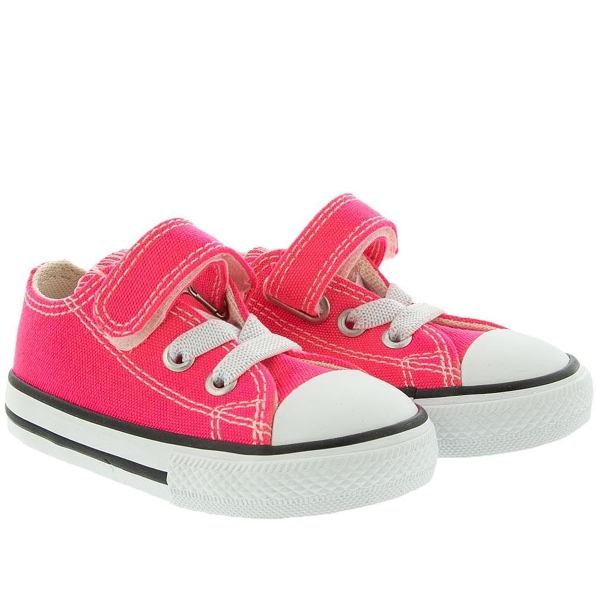 Tênis Infantil Converse All Star Chuck Taylor Tecido Pink - 38 - Pink |  Netshoes