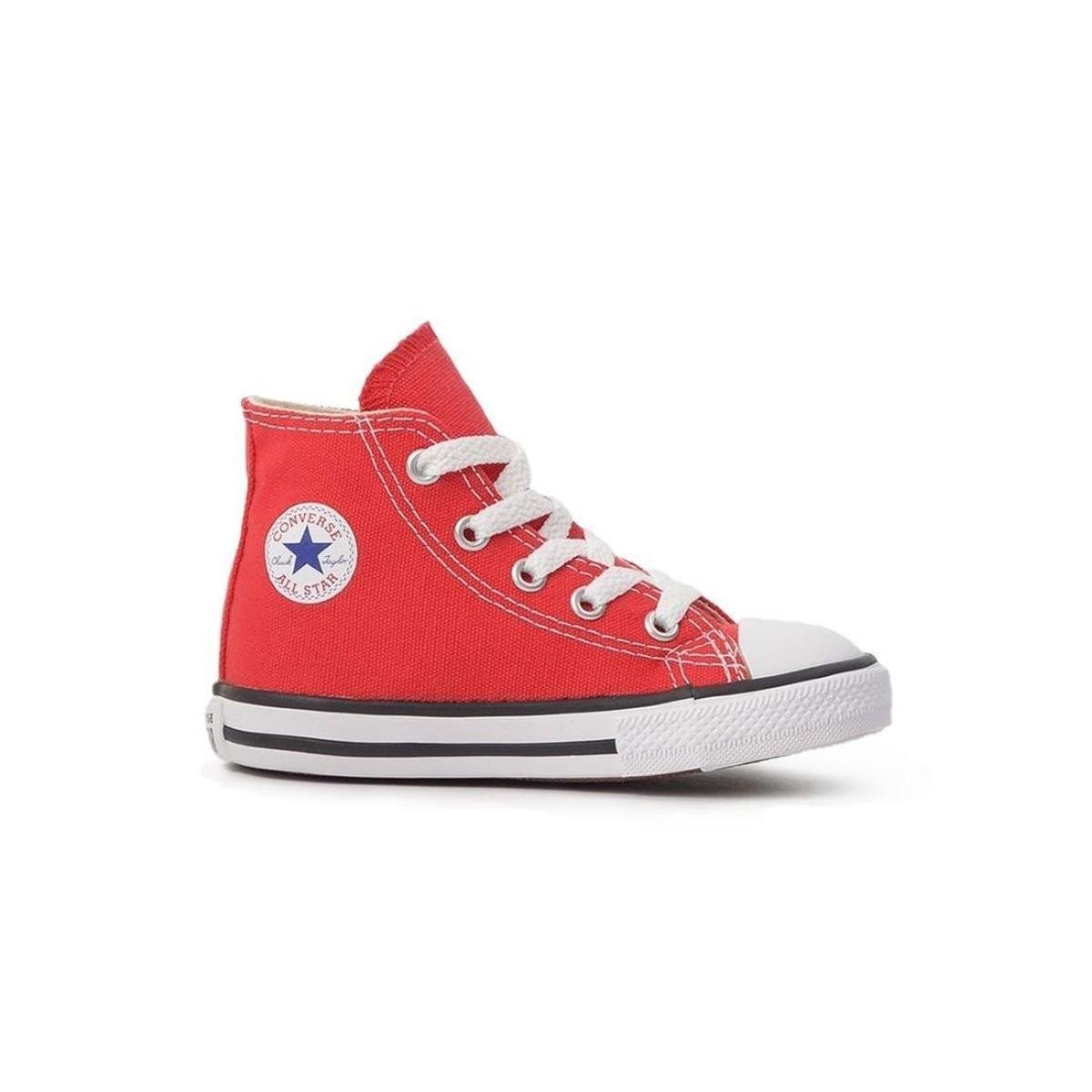 All Star Vermelho Infantil em promoção na Netshoes!