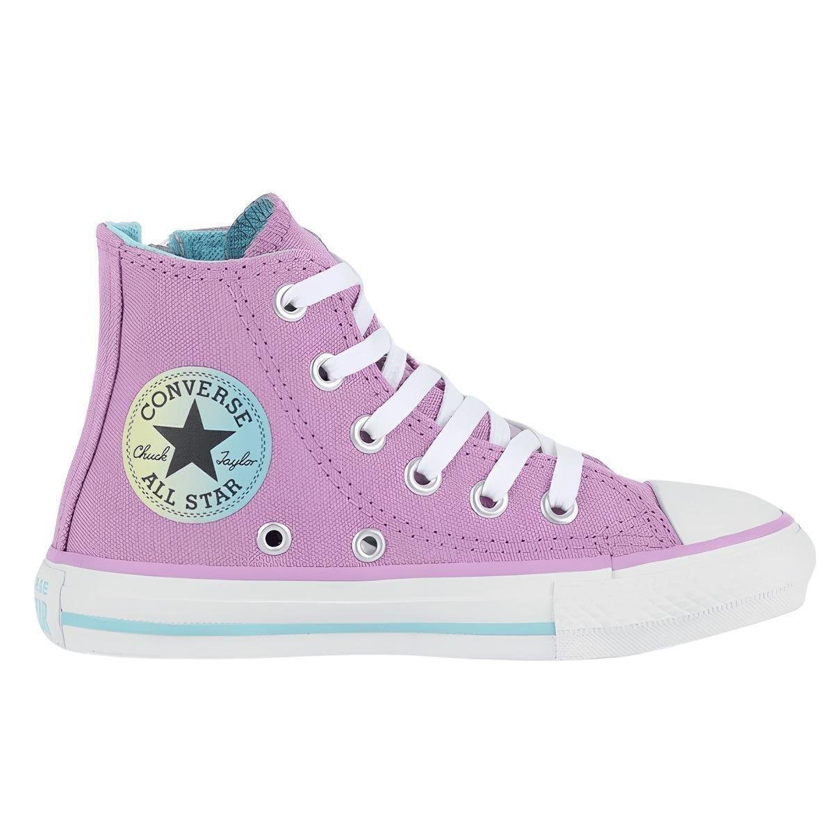 Cano All Star Infantil Tamanho 24 Tênis Infantil Converse All Star