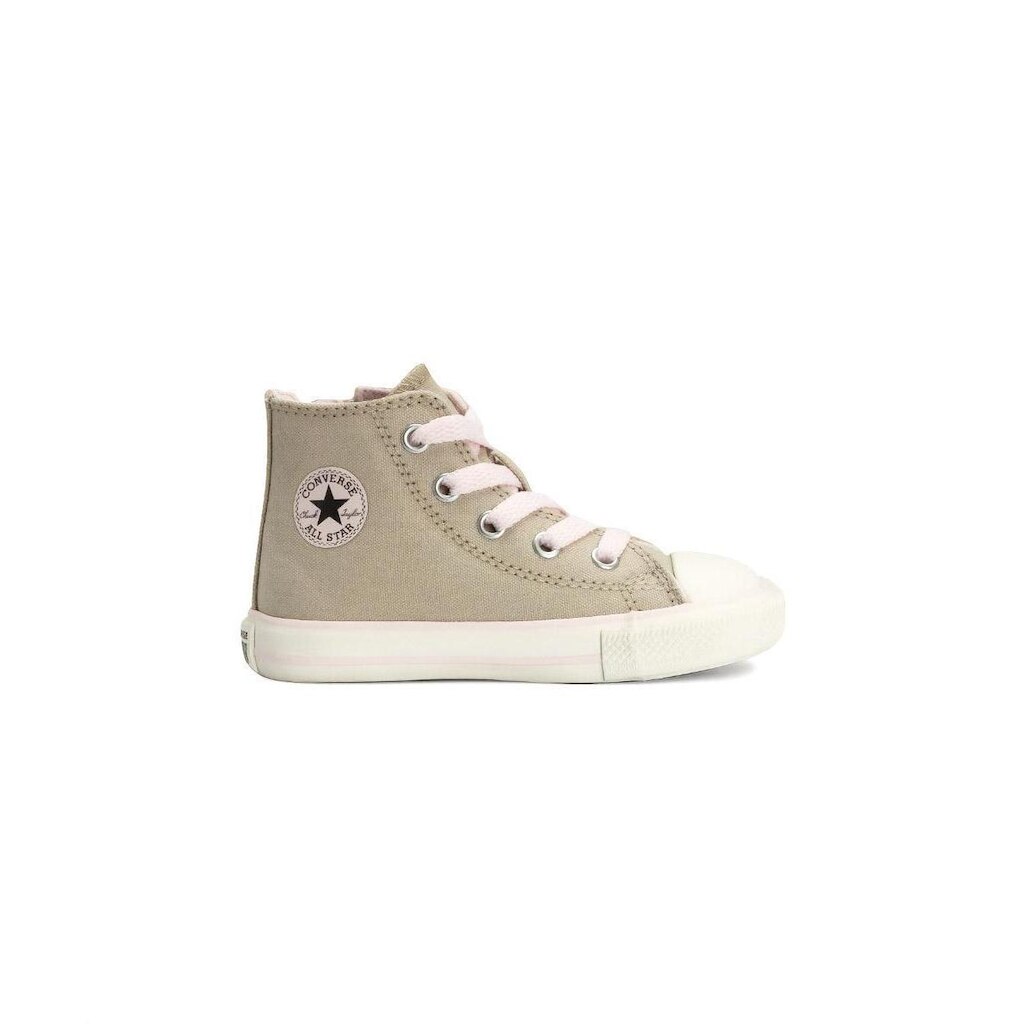 Tênis Infantil Converse All Star Side Zip Marfim