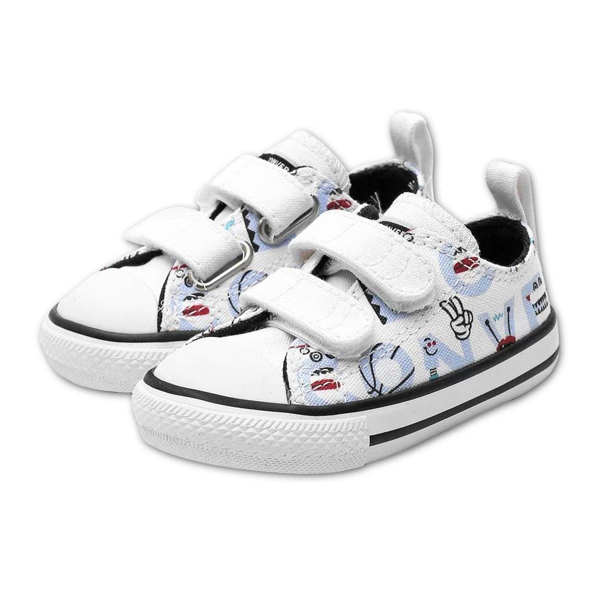 Converse Chuck Taylor Tenis All Star Infantil Velcro All Star De