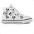 Tênis Infantil Converse Unissex Cano Alto Chuck Taylor Side Zip Mickey CK13310001 Branco - Branco