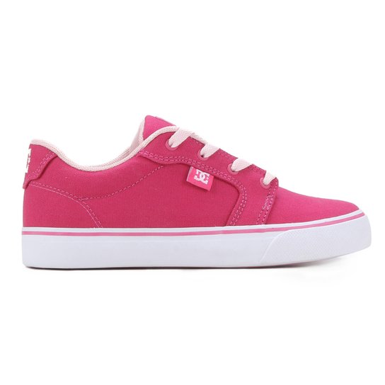 Tênis Infantil DC Shoes Anvil Tx La 1 Feminino - Pink é ruim? Tênis Infantil DC Shoes Anvil Tx La 1 Feminino - Pink é boa?