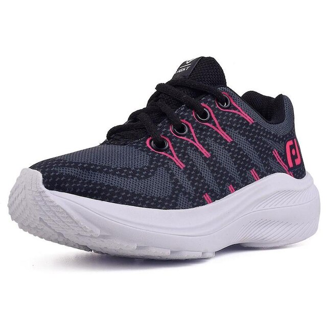 Tenis Infantil De Amarrar Meninas Leve Desenhos LIGHT