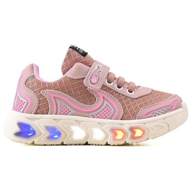Tenis Infantil De Led Casual Jogger Meninas Escolar Basico
