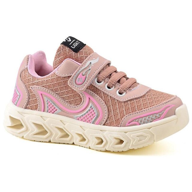 Tenis Infantil De Led Casual Jogger Meninas Escolar Basico