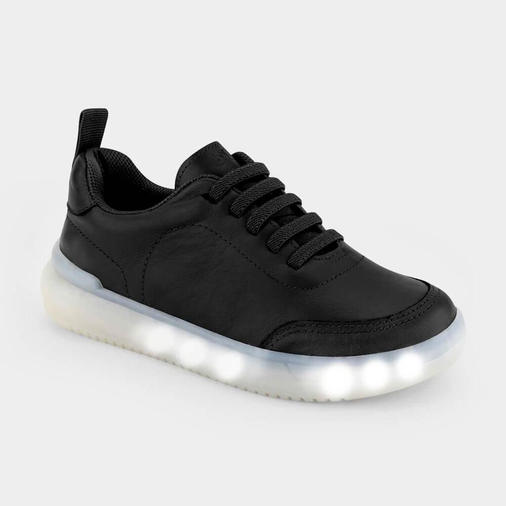 Tênis Infantil de Luz Bibi Boom Preto