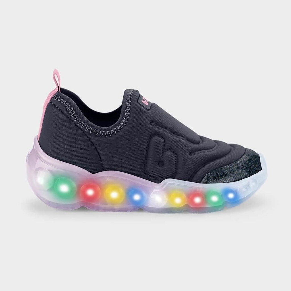 Tênis Infantil de Luz Bibi Roller Celebration 3.0 Azul