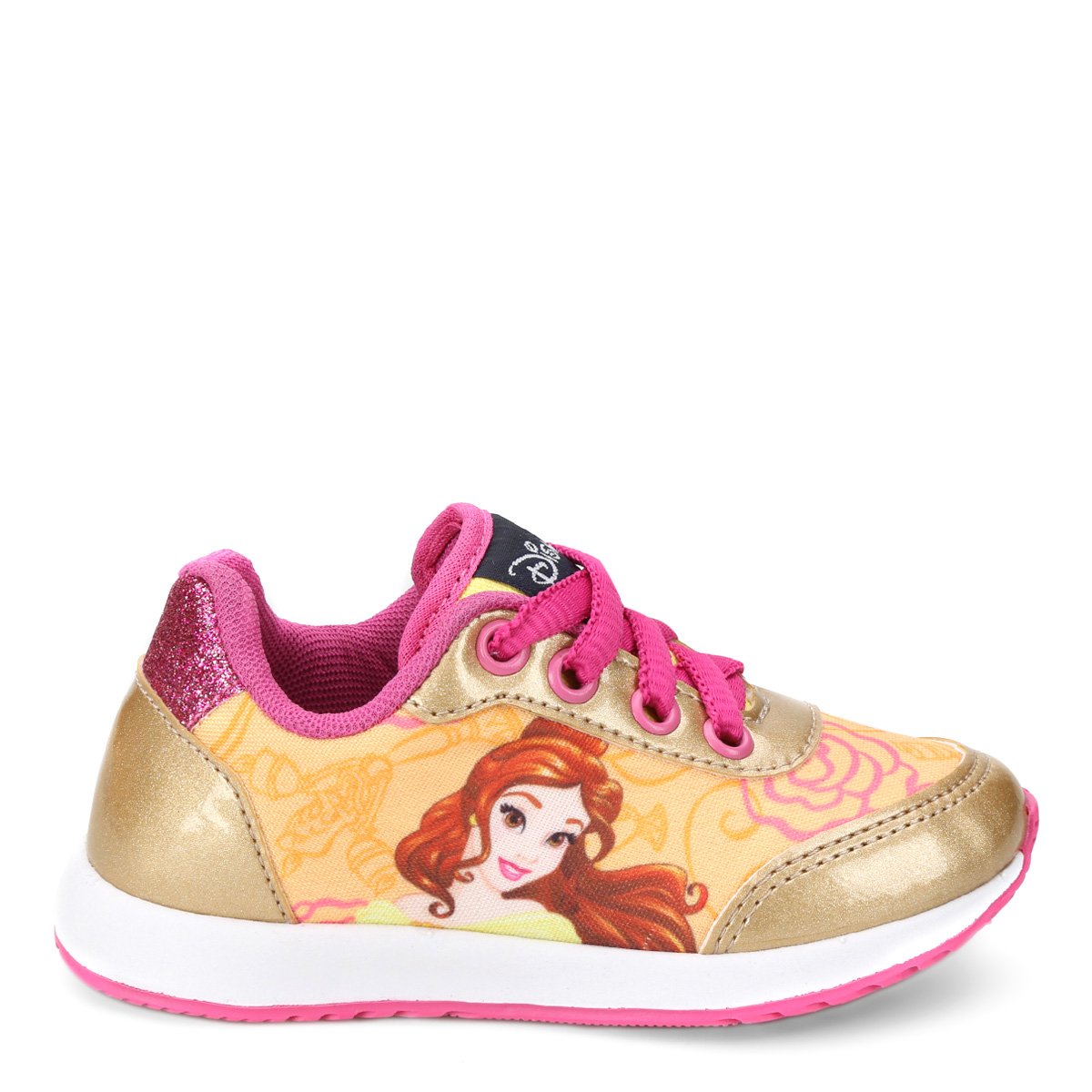 tenis infantil feminino amarelo