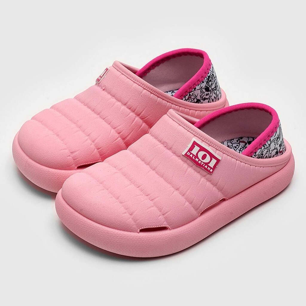 Tênis Infantil Disney Comfy 101 Dalmatas - Rosa - 25