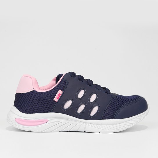 Tênis Infantil Dok Energy Teen Cano Baixo - Marinho+Rosa Menor preço em Tênis Infantil Dok Energy Teen Cano Baixo - Marinho+Rosa