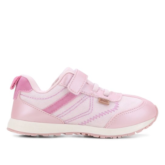 Tênis Infantil Dok Flex Feminino - Rosa Menor preço em Tênis Infantil Dok Flex Feminino - Rosa
