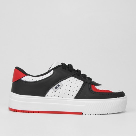 Tênis Infantil Dok Soul Teen Feminino - Preto+Branco Menor preço em Tênis Infantil Dok Soul Teen Feminino - Preto+Branco