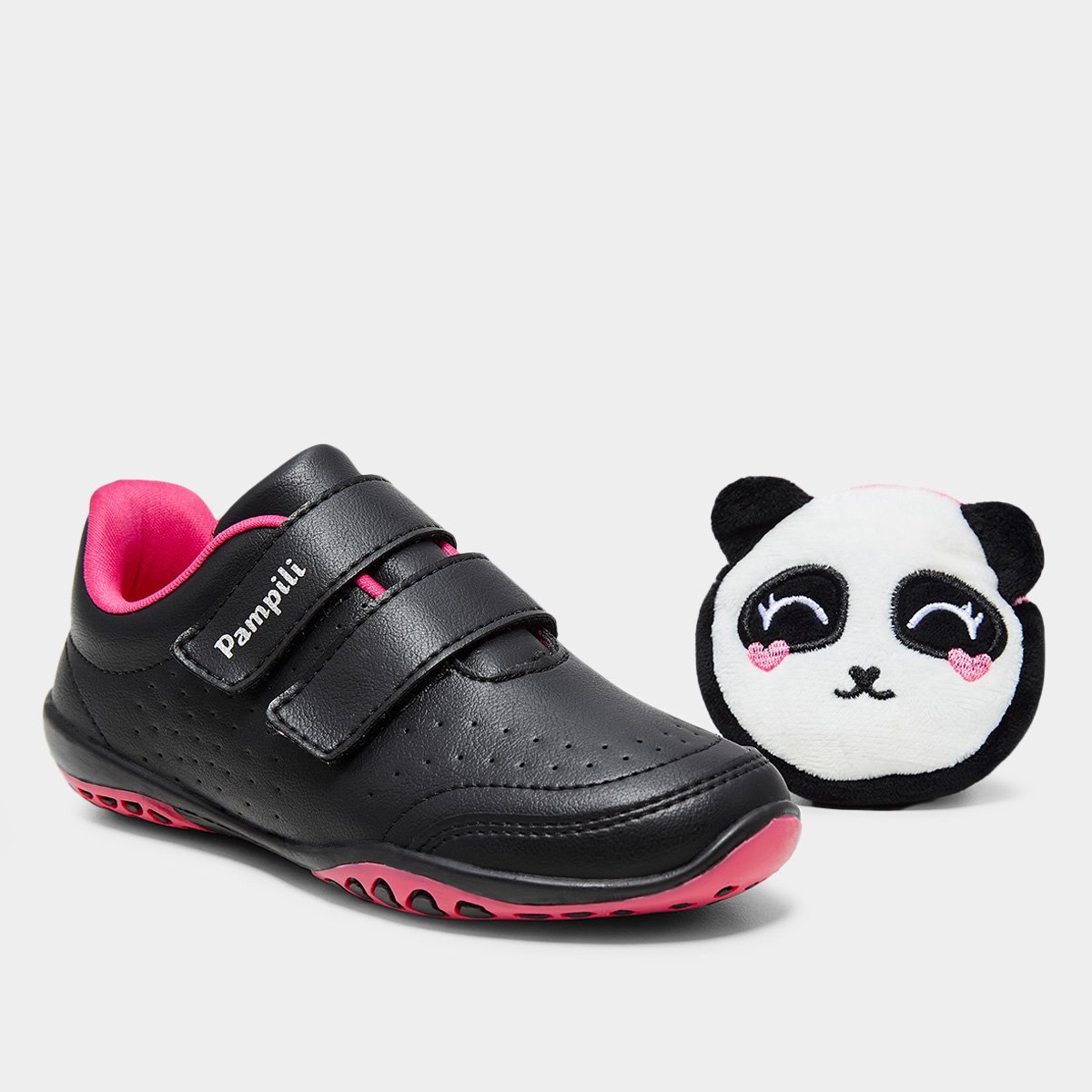 Tênis Infantil Escolar Pampili + Bolsinha Menina Menor preço em Tênis Infantil Escolar Pampili + Bolsinha Menina