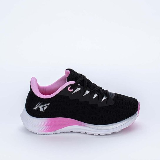 Tênis Infantil Esportivo Kidy Energy Preto e Orqu - Preto Menor preço em Tênis Infantil Esportivo Kidy Energy Preto e Orqu - Preto