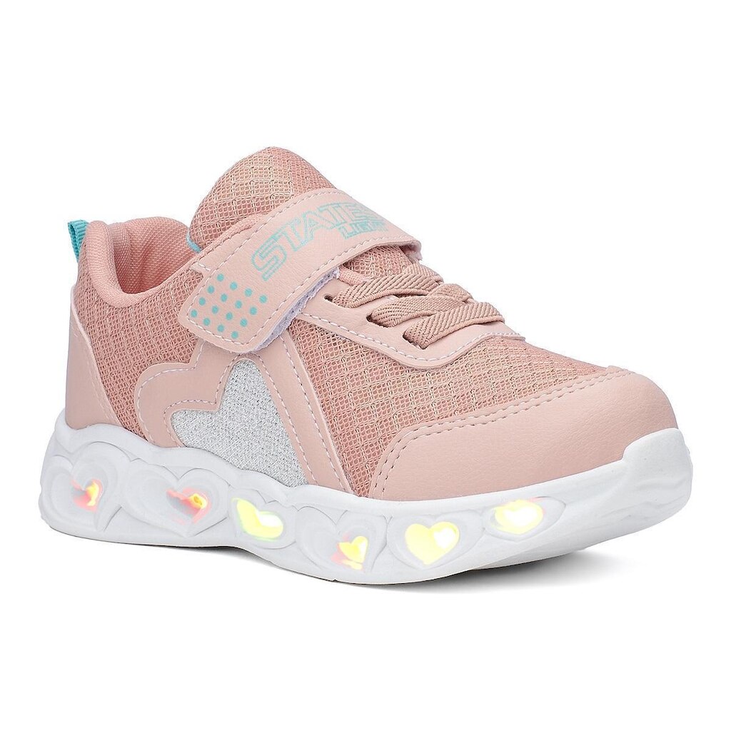 Tênis Infantil Feminino com LED States Light ST504 -