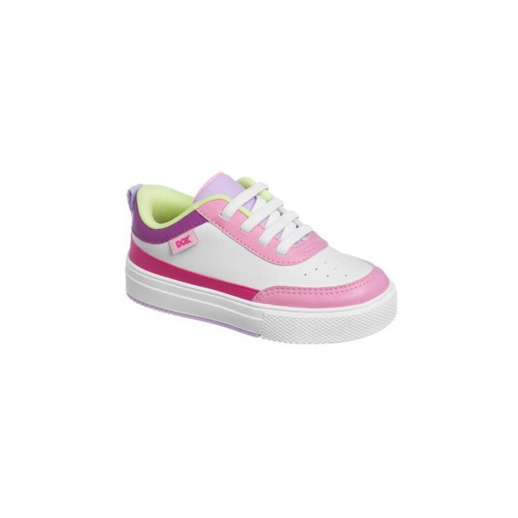 Tênis Infantil Feminino Dok Branco Nude