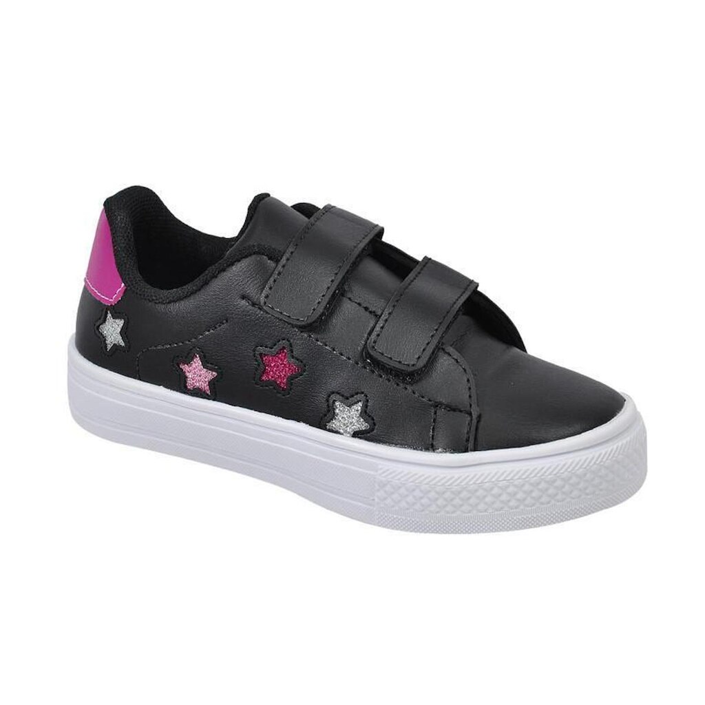Tênis Infantil Feminino Estrela Glitter