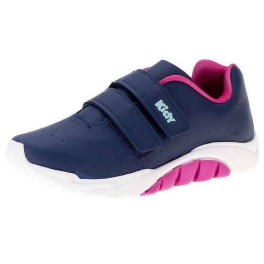 Tênis Infantil Feminino Mais Kidy - 1681228 - Azul+Rosa Menor preço em Tênis Infantil Feminino Mais Kidy - 1681228 - Azul+Rosa