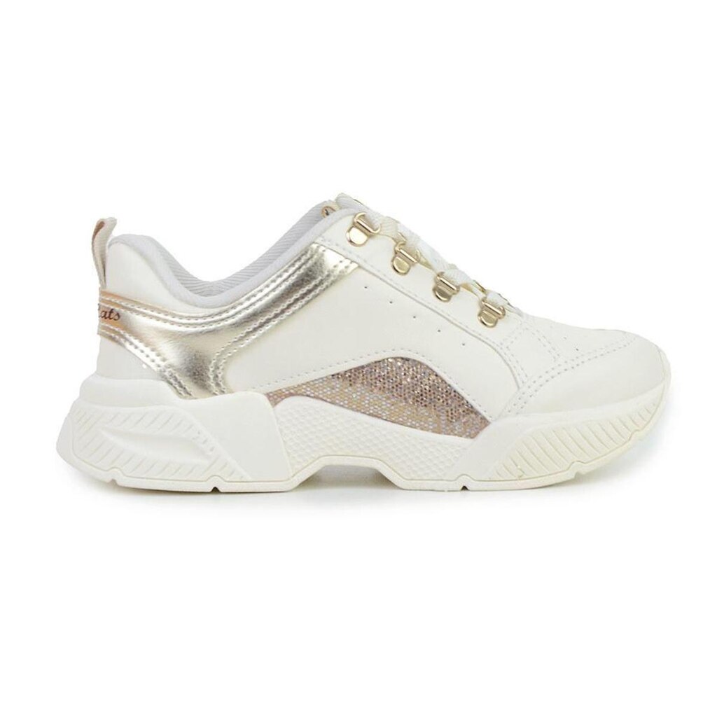 Tênis Infantil Feminino Pink Cats Torvy Branco - V4631