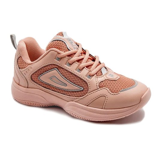 Tênis Infantil Fila Attrek - Rosa+prata Menor preço em Tênis Infantil Fila Attrek - Rosa+prata
