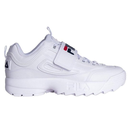 Tenis Infantil Fila Disruptor Branco Branco Netshoes Tenis Infantil Fila Disruptor Branco Branco Netshoes
