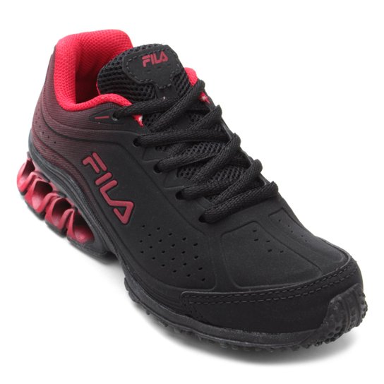 Tênis Infantil Fila Python - Preto+Vermelho é ruim? Tênis Infantil Fila Python - Preto+Vermelho é boa?