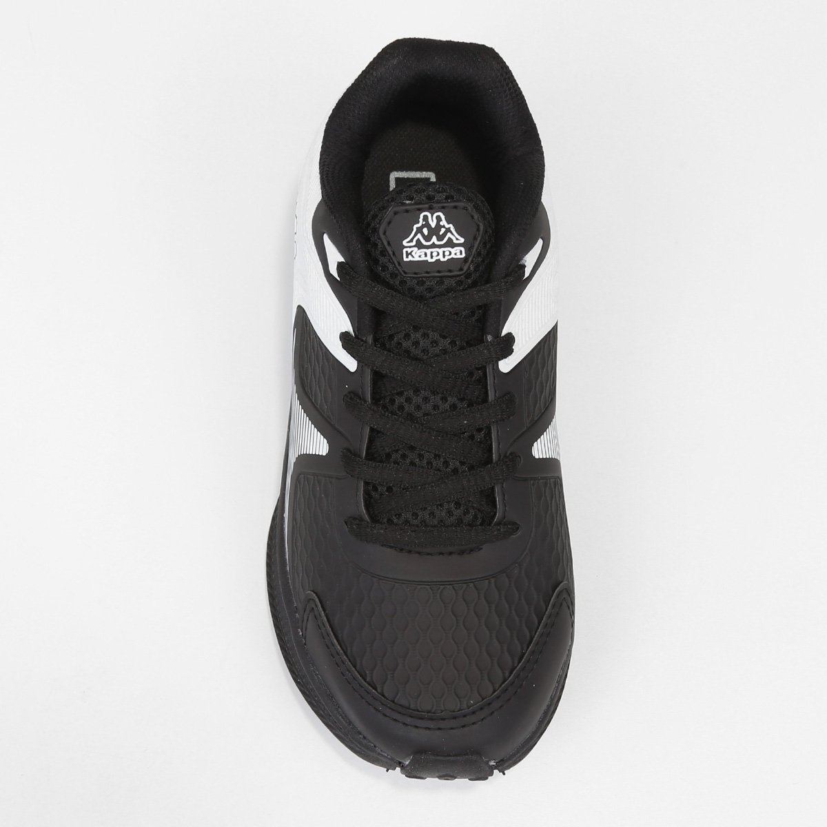 Tênis Infantil Kappa Vision Menino Preto+Branco Netshoes