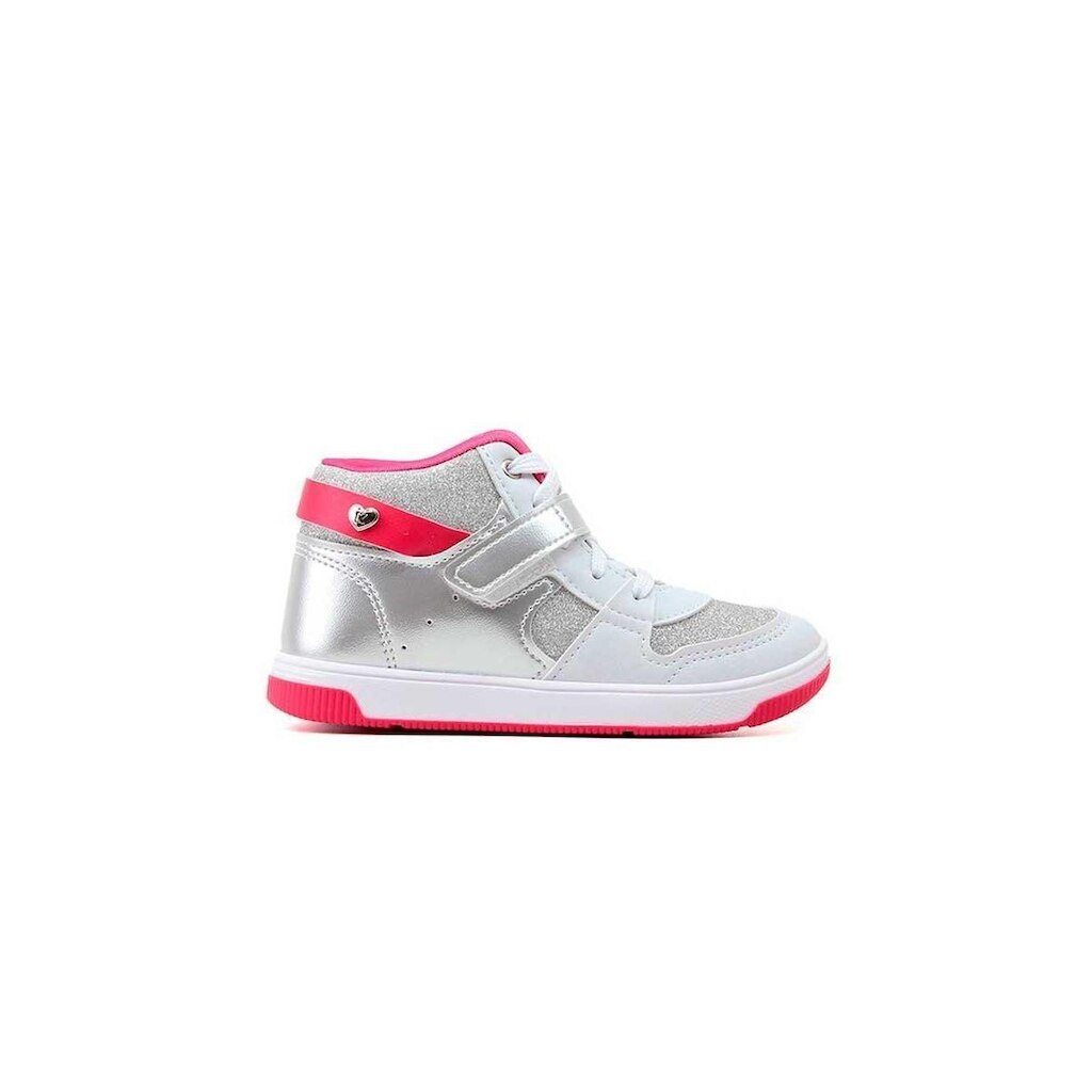 Tênis Infantil Kidy Astral Glitter 3290004 Prata/Pink