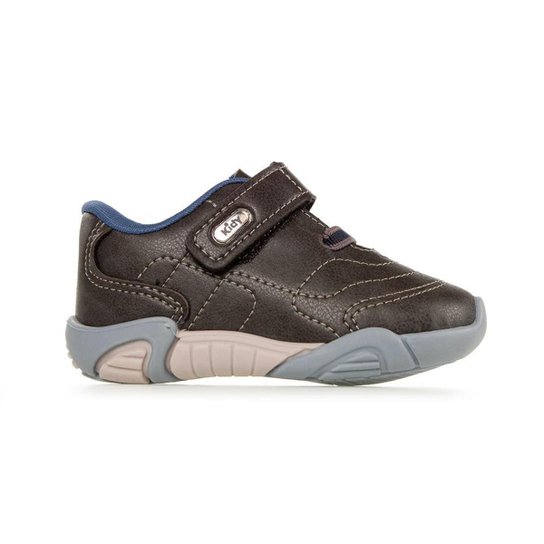 Tênis Infantil Kidy Colors Grey/Navy 19 - Cinza Menor preço em Tênis Infantil Kidy Colors Grey/Navy 19 - Cinza