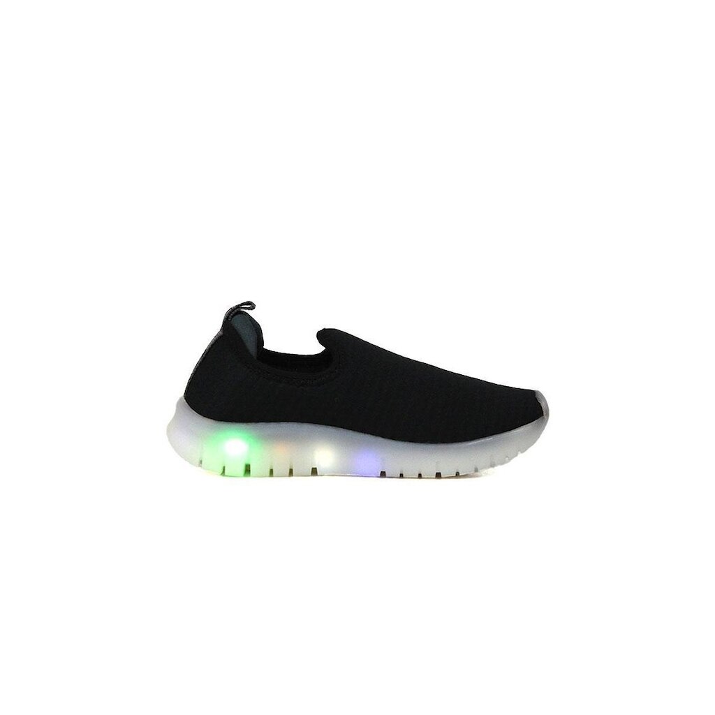 Tênis Infantil Kidy Led Light Fun Preto