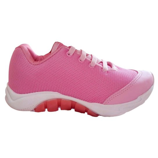 Tenis Infantil Kidy Mais Feminino - Rosa Menor preço em Tenis Infantil Kidy Mais Feminino - Rosa