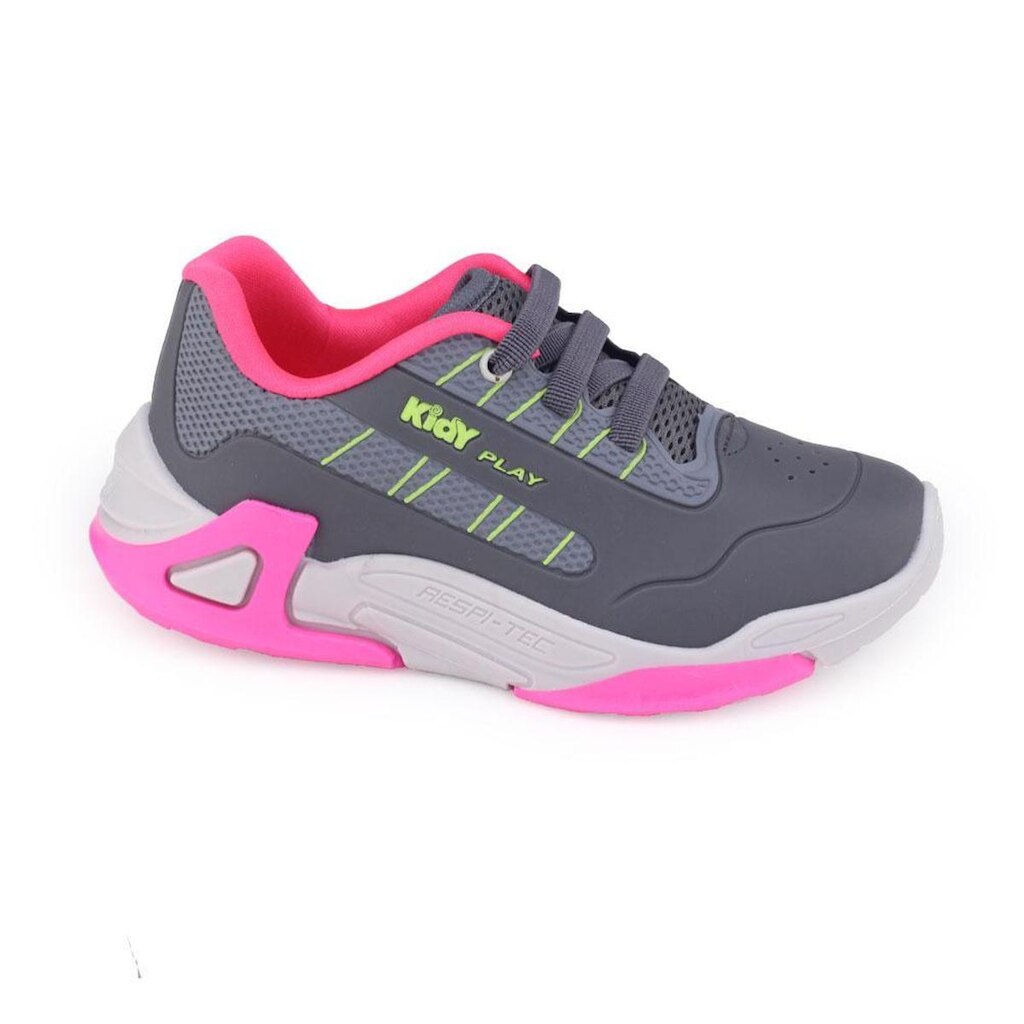 Tênis Infantil Kidy Play 007.1632 Slip On Respitec Elástico