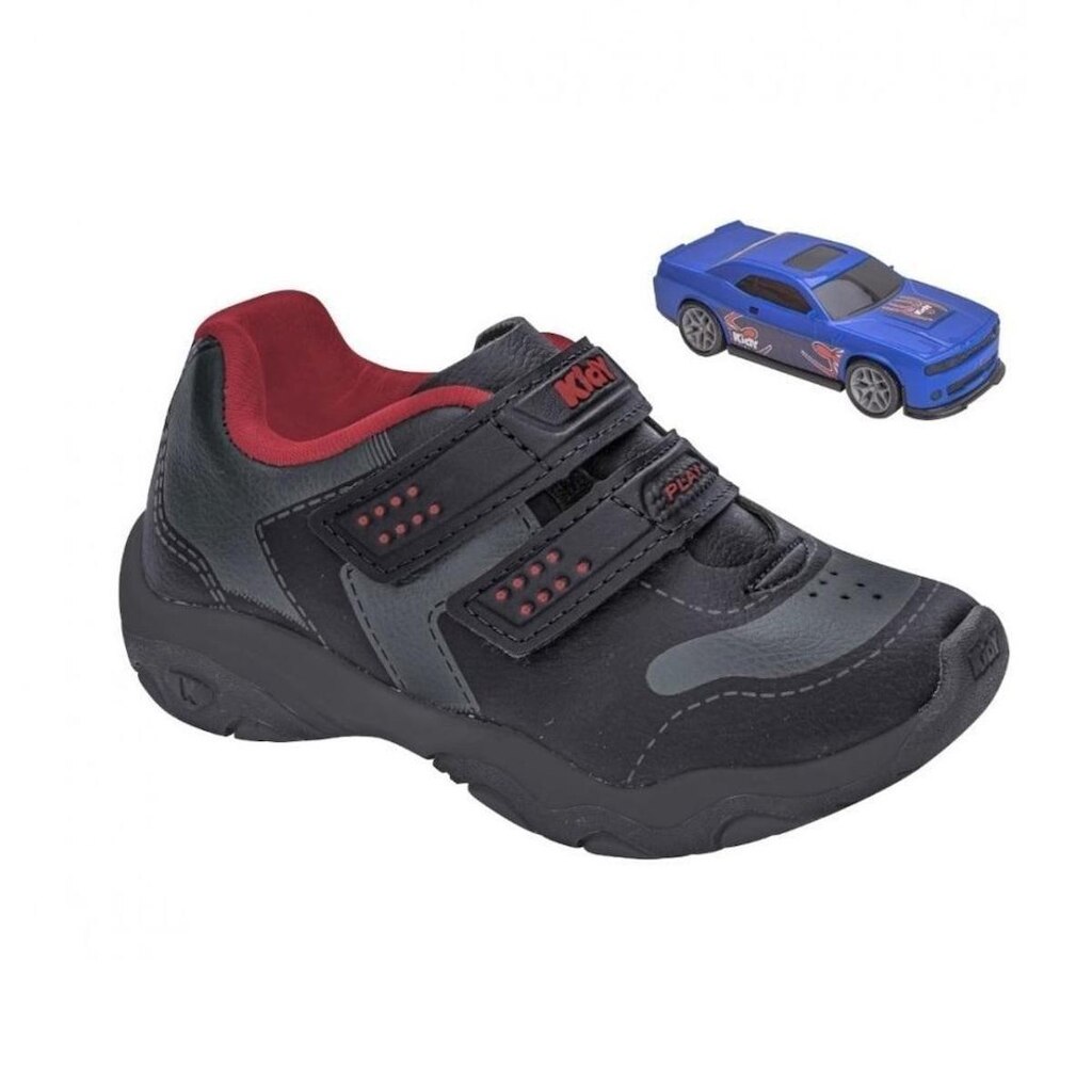 TÊNIS INFANTIL KIDY PLAY RESPITEC + BRINDE CARRINHO