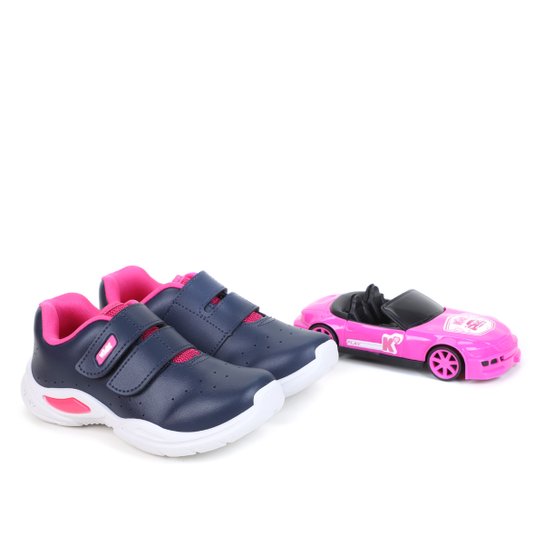 Tênis Infantil Kidy Play UseFul Feminino + Carrinho Rosa - Marinho+Pink é ruim? Tênis Infantil Kidy Play UseFul Feminino + Carrinho Rosa - Marinho+Pink é boa?