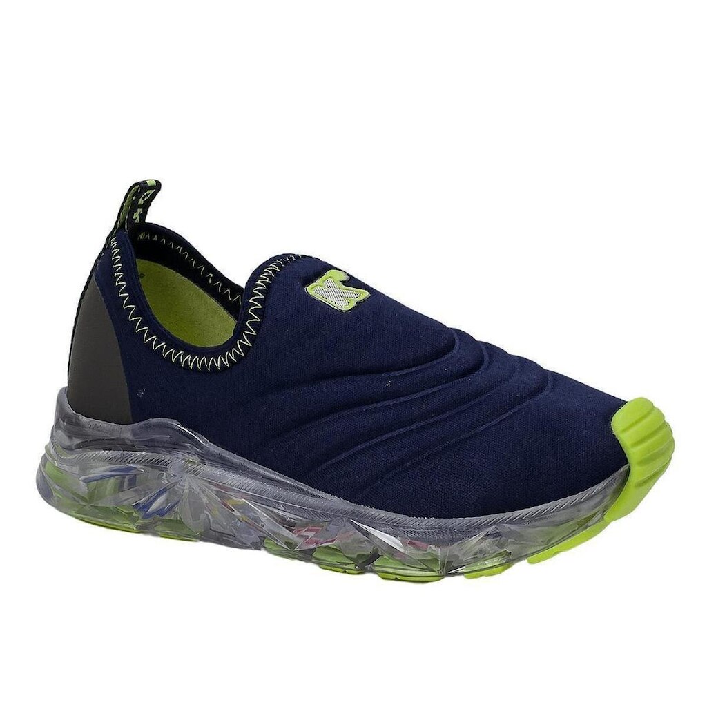 Tênis Infantil Kidy Slip-on 035.0075 com Luz Menino