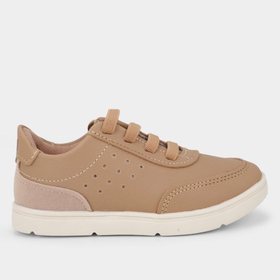 Tênis Infantil Klin Flyer Mini Menino - Caramelo Menor preço em Tênis Infantil Klin Flyer Mini Menino - Caramelo