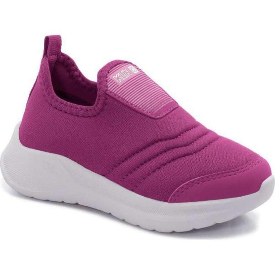 Tenis Infantil Klin Freedom Calce Facil Slip On - Rosa Escuro Menor preço em Tenis Infantil Klin Freedom Calce Facil Slip On - Rosa Escuro