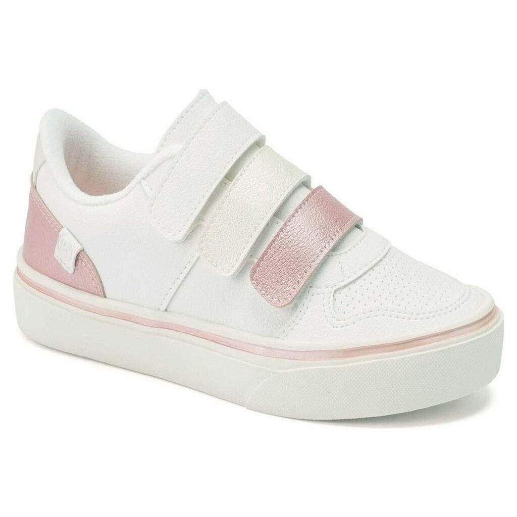 Tênis Infantil Klin Freestyle BR/Off White Perolizado/RS