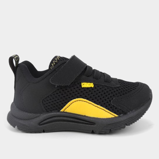 Tênis Infantil Klin New Sport Mini Menino - Preto+Amarelo Menor preço em Tênis Infantil Klin New Sport Mini Menino - Preto+Amarelo