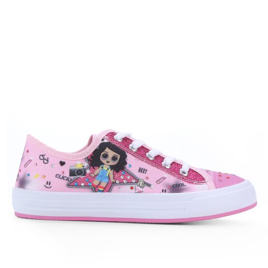 Tênis Infantil Kurs Doll Feminino - Rosa Menor preço em Tênis Infantil Kurs Doll Feminino - Rosa
