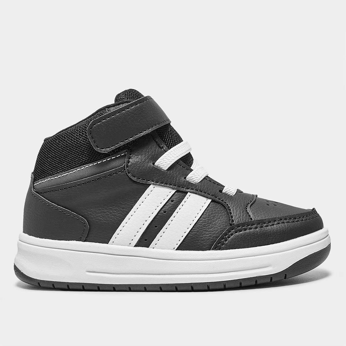 Tênis Infantil Kurz Listras Alto Menino Menor preço em Tênis Infantil Kurz Listras Alto Menino