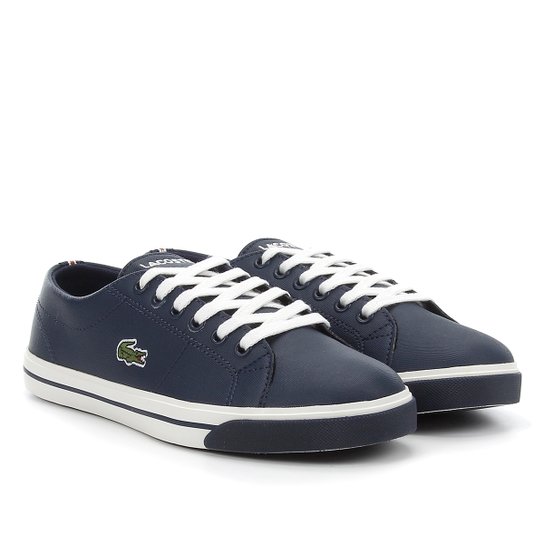 Tênis Infantil Lacoste Sportswear Masculino - Marinho Menor preço em Tênis Infantil Lacoste Sportswear Masculino - Marinho