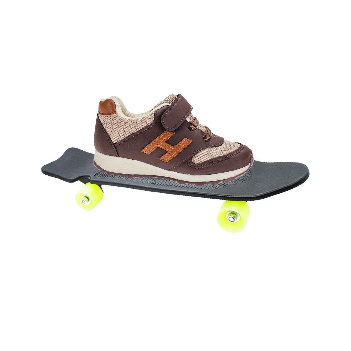 Tênis Infantil Masculino de Menino Esporte Escolar Casual Tam 20 ao 34 - Com Skate 🛹 Menor preço em Tênis Infantil Masculino de Menino Esporte Escolar Casual Tam 20 ao 34 - Com Skate 🛹