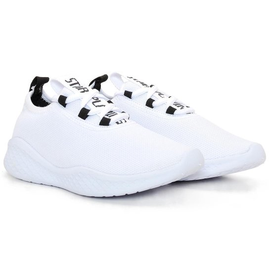 Tênis Infantil Masculino Esportivo BF Shoes - Branco Menor preço em Tênis Infantil Masculino Esportivo BF Shoes - Branco