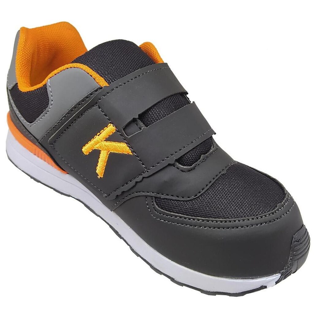 Tênis Infantil Masculino KidStar Escolar Preto sem Cadarço