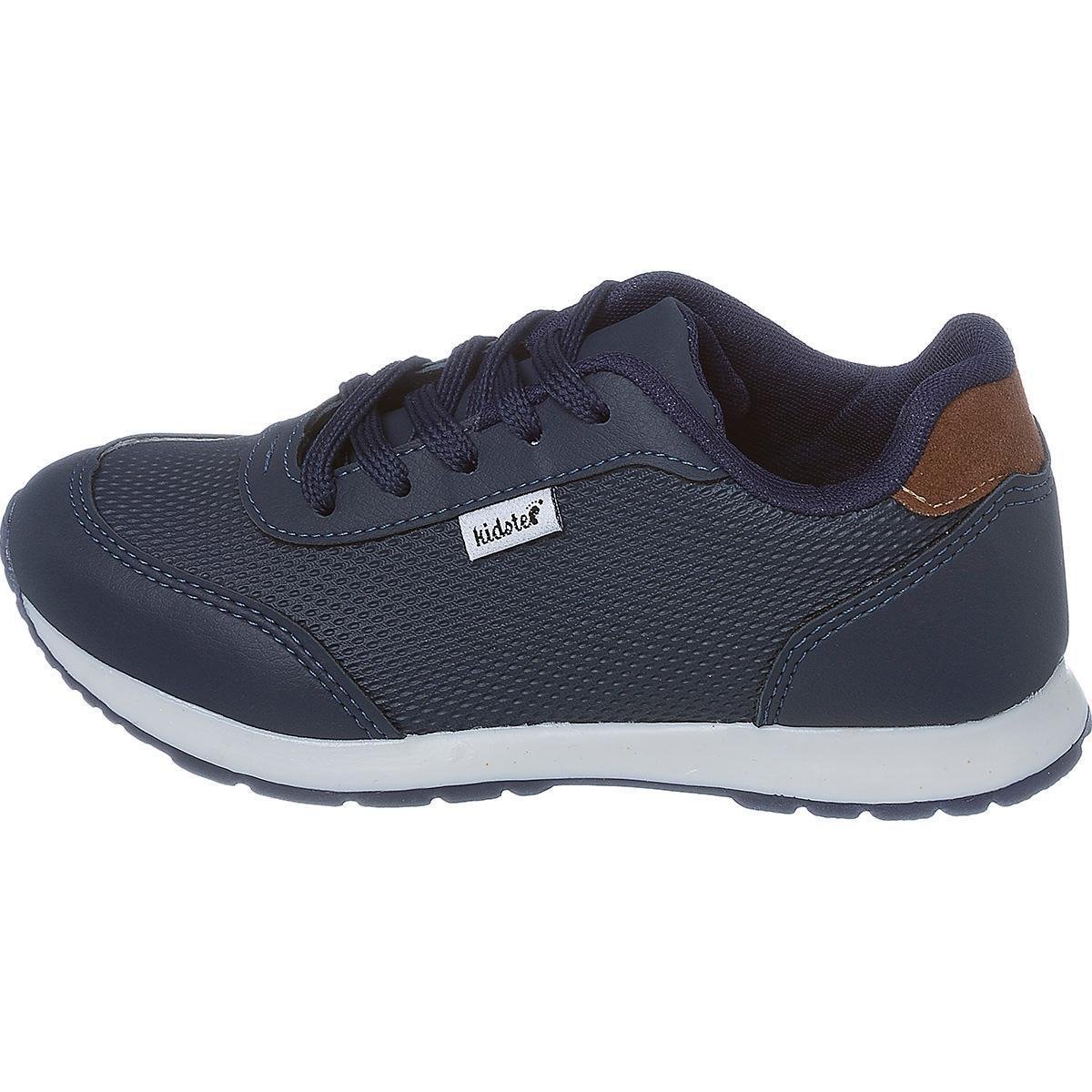 Tênis Infantil Masculino Marinho Jogging Kidstep Menor preço em Tênis Infantil Masculino Marinho Jogging Kidstep
